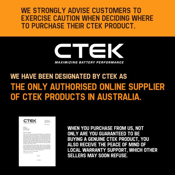 Ctek Battery Charger Comfort Connect M10 56-329 40Cm Suits All 10A