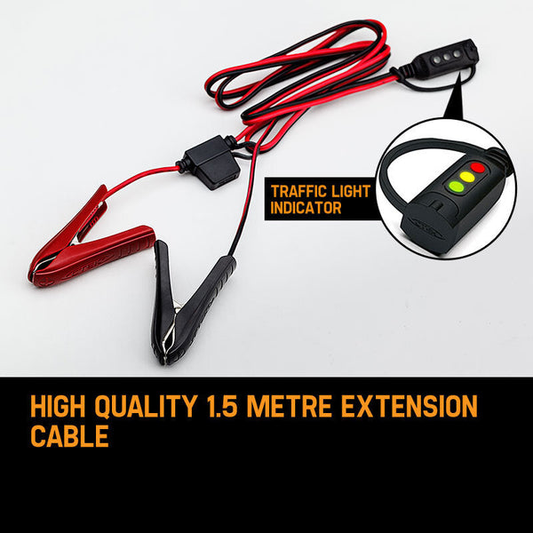 Ctek Comfort Indicator Clamps Bulk Connector Eyelet Mxs3.8 Mxs7 Mxs10 Lithium Xs