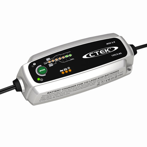 Ctek Mxs 3.8 12V Amp Smart Battery Charger Car Motorcycle Caravan Camper Agm