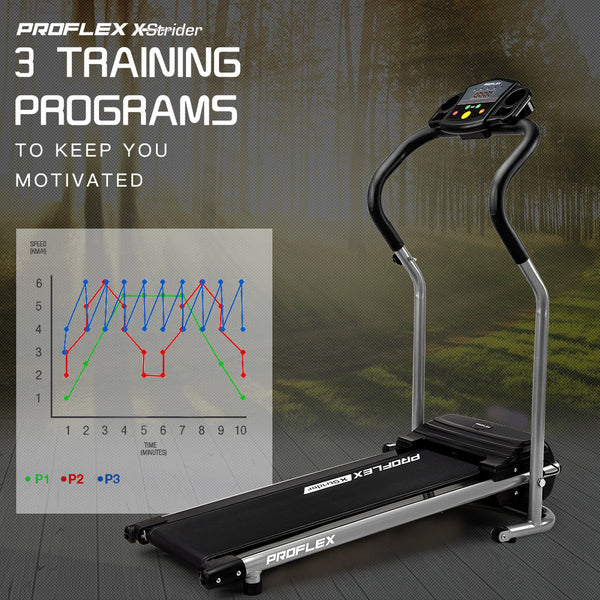 Proflex Mini Walking Electric Treadmill Compact Exercise Machine Fitness Equipment