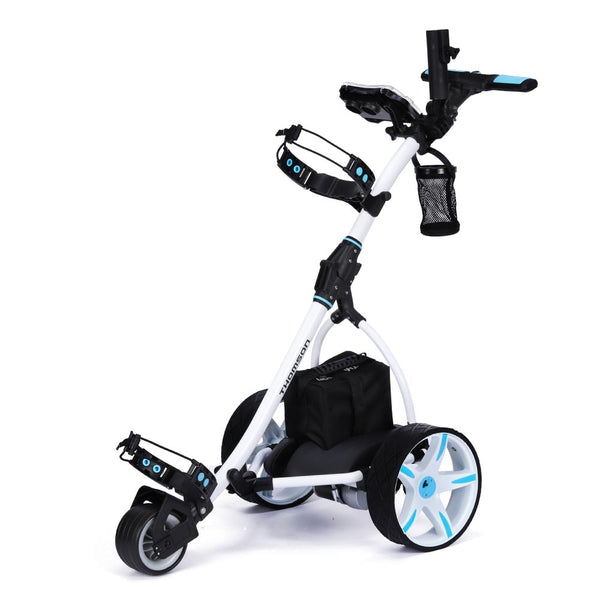Thomson Golf Buggy Electric Trolley Automatic Motorised Foldable Cart Powered Golf Carts