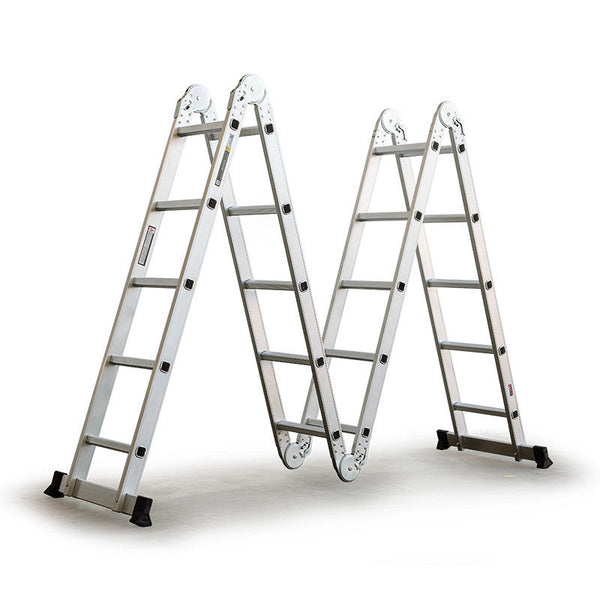 Pro 5.8M Multipurpose Ladder Aluminium Extension Folding Step Ladders