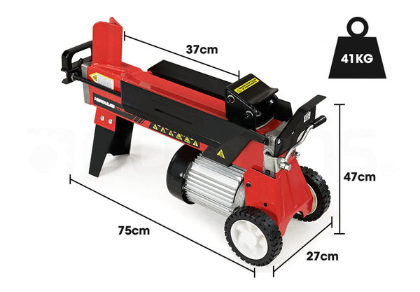 Baumr Ag Baumr Ag 6 Ton Electric Log Splitter 6T Hydraulic Firewood Wood Timber Block Cutter Small Machine Log Splitters