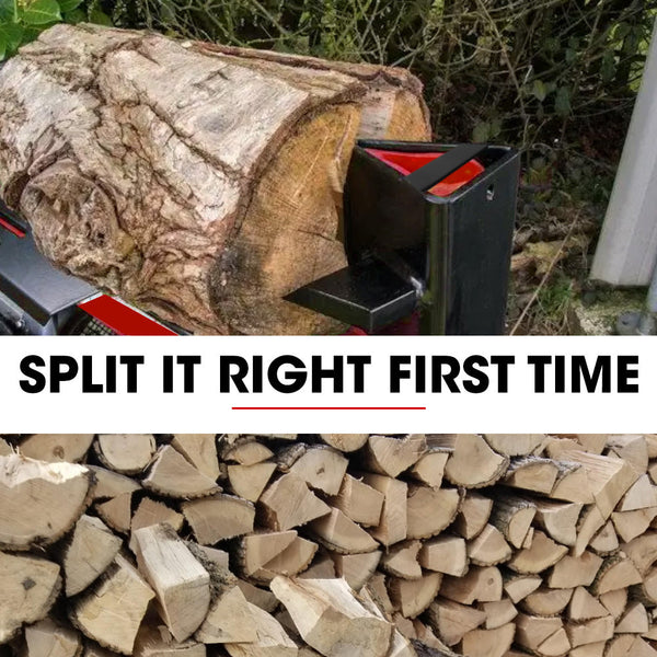 Baumr-Ag 4 Way Wood Log Splitting Wedge For 10 Tonne Electric Splitter