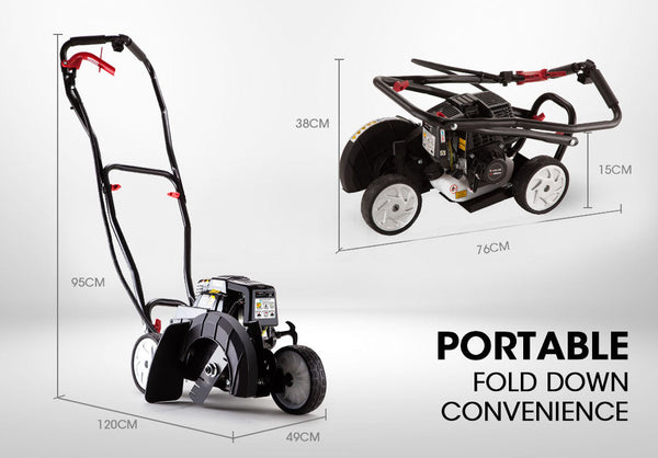 Baumr Ag Baumr Ag 31Cc Lawn Edger Petrol 4 Stroke Garden Grass Weed Trimmer Blade Cutting String Trimmers