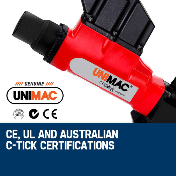 Unimac Pneumatic Flooring Nailer Staple Gun Gas Cleat Stapler