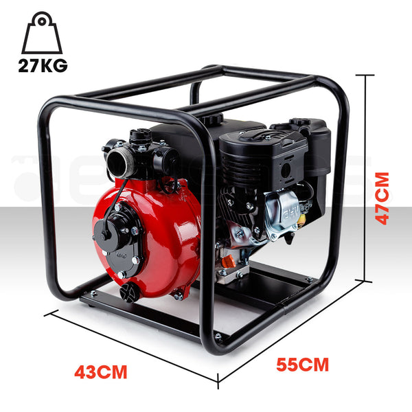 Warton 8Hp 1.5 & 2 Petrol High Pressure Water Transfer Pump Irrigation Fire Fighting Water Pumps & Pressure Tanks