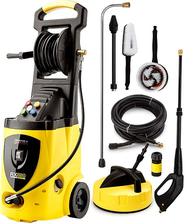 Jet Usa 3800 Psi High Pressure Water Cleaner Washer Electric Pump Hose Gurney Pressure Washers