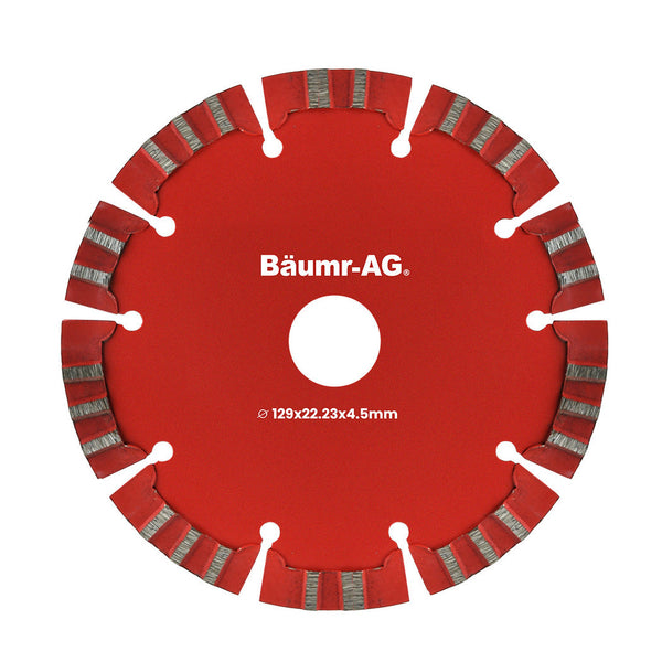 Baumr-Ag 8 X 5" Replacement Diamond Blades For Wall Chaser Machines