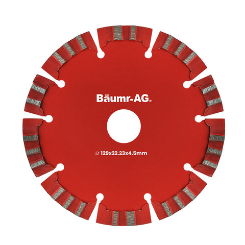 Baumr-Ag 8 X 5" Replacement Diamond Blades For Wall Chaser Machines