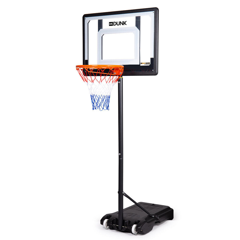 Dr. Dunk Dr.Dunk Basketball Stand System Kids Hoop Portable Height Rim Ring Basketball Backboards