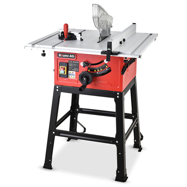 Baumr Ag Baumr Ag 2000W 254Mm Corded Table Saw With Stand Extendable Laser Guide Table Saws