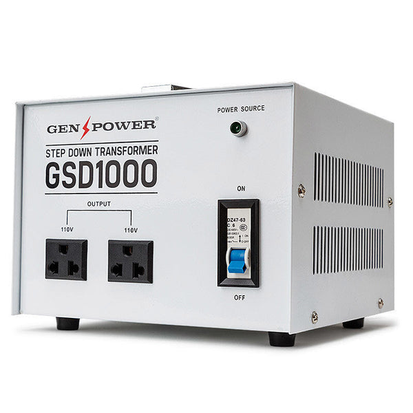 Genpower 1000W Step Down Transformer 240V 110V Stepdown Voltage Converter Au Us Step Down Transformers