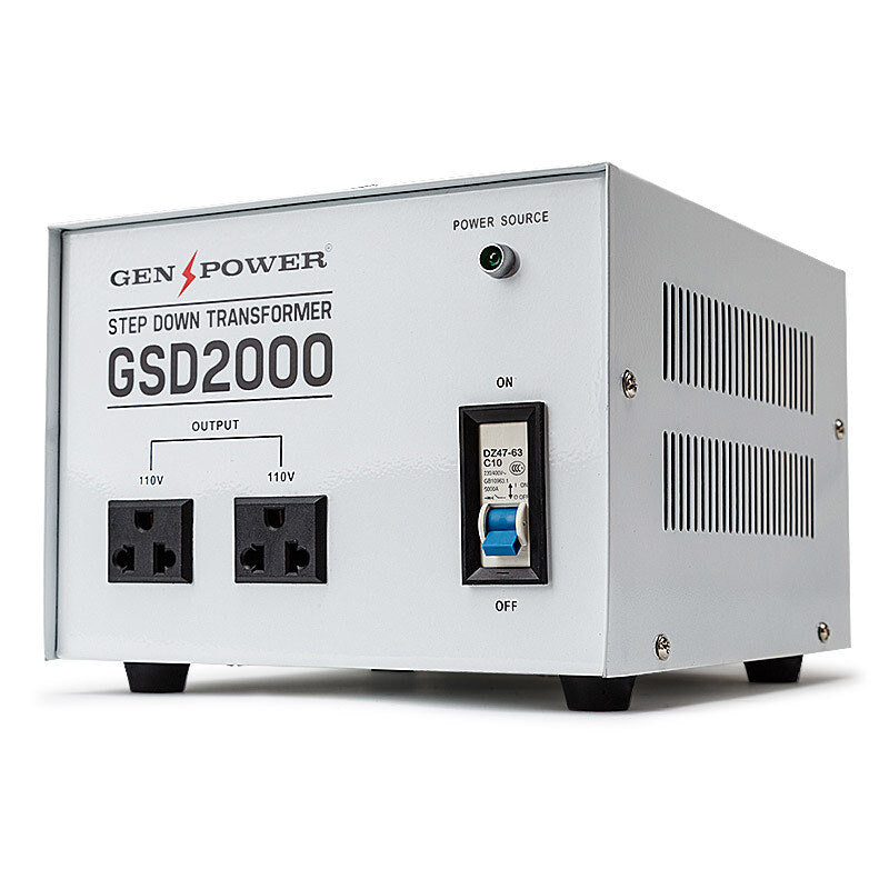 Genpower Gsdseries Universal Power Supply Aussies Solid State Gsd2000 Step Down Transformers