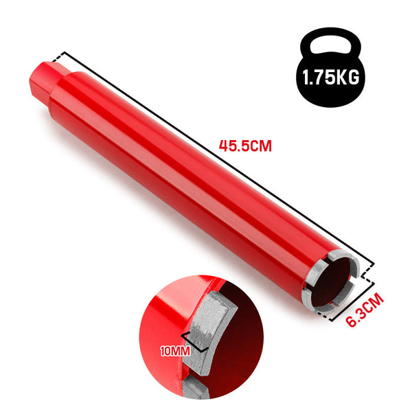 Baumr Ag Baumr Ag Diamond Core Drill Bit 63Mm Concrete Wet Dry Tile Stone Brick Marble 1 1/4 Unc Drill Bits