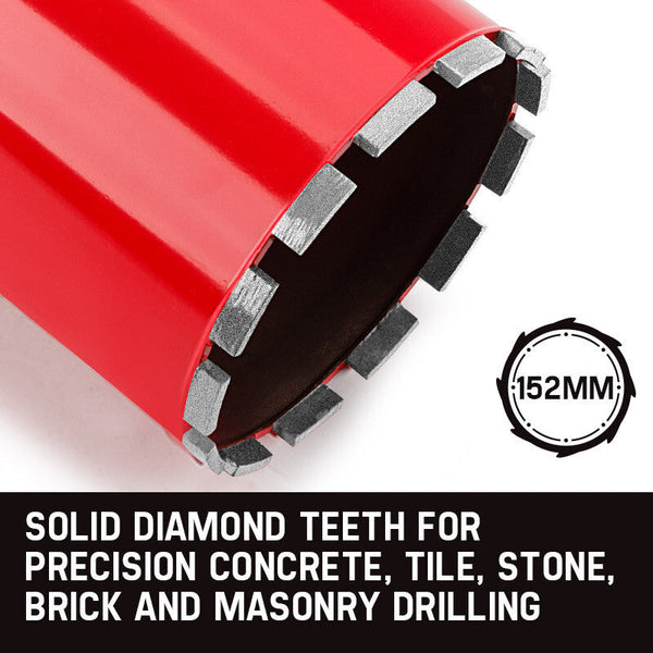 Baumr Ag Baumr Ag Diamond Core Drill Bit 152Mm Concrete Wet Dry Tile Stone Brick Marble 1 1/4 Unc Drill Bits