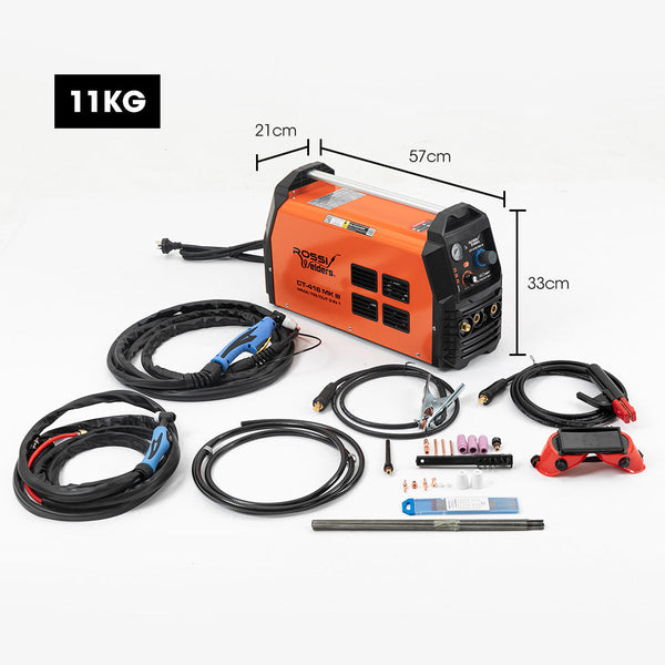 Rossi Ct 416 Mk Iii Tig/Mma Plasma Cutter Portable Inverter Welder Welding Inverter Welders