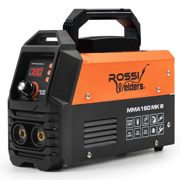 Rossi 160 Amp Portable Inverter Arc Mma Stick Welder Inverter Welders
