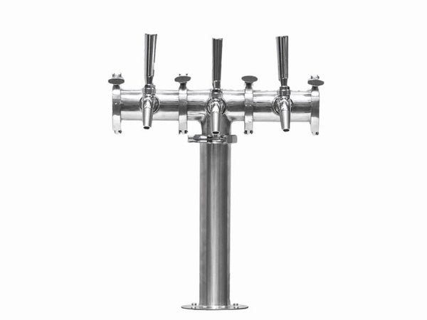Beer Font Tower Triple Tap Modular With Dispensers