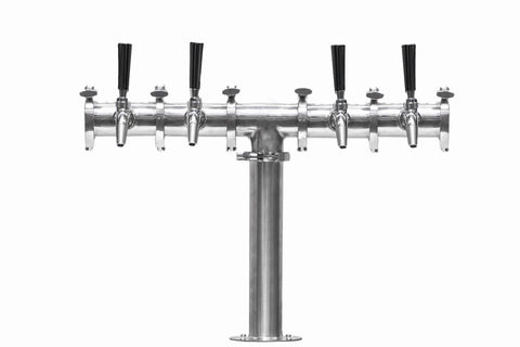 Beer Font Tower - Quadruple Tap Modular With