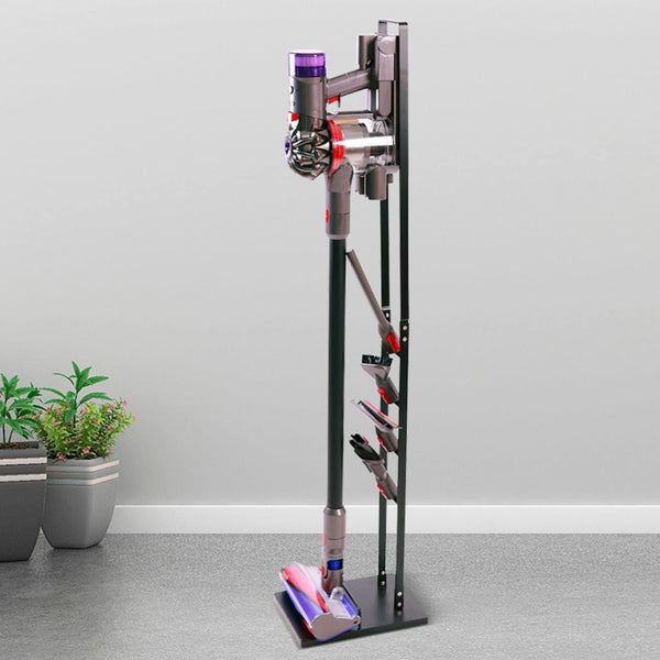 Gominimo Freestanding Dyson Vacuum Cleaner Stand Rack Holder For V6 V7 V8 V10 V11 (Black) Go-Vch-100-Hh