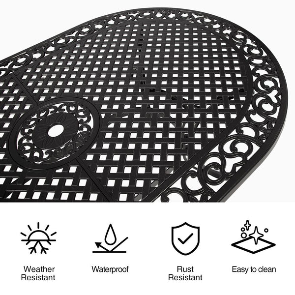 Channel Enterprises Fiji Oval Dining Table Dining Tables