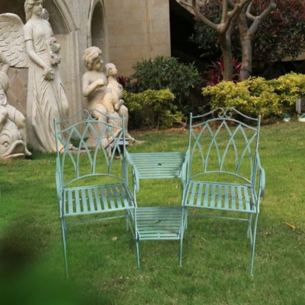 Channel Enterprises Alberche Outdoor 2 Person Lounge Set Patio Furniture Sets