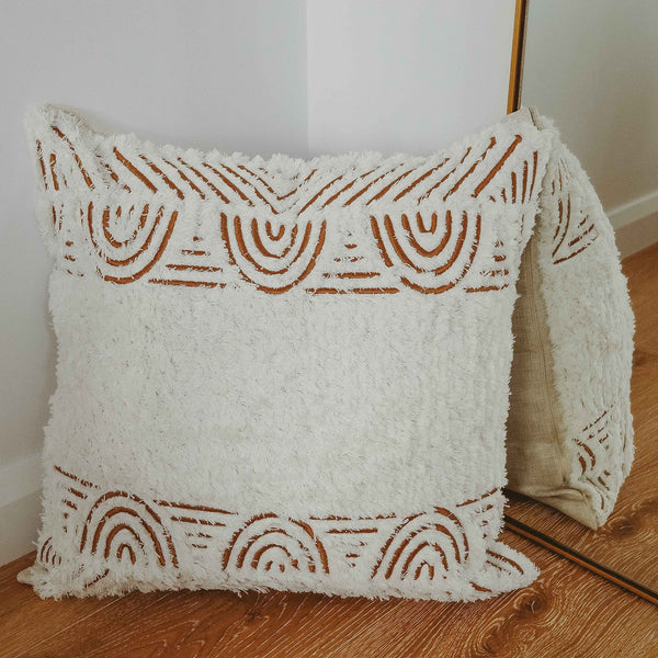 Cushion Cover-Boho Textured Single Sided-Africa-50Cm X