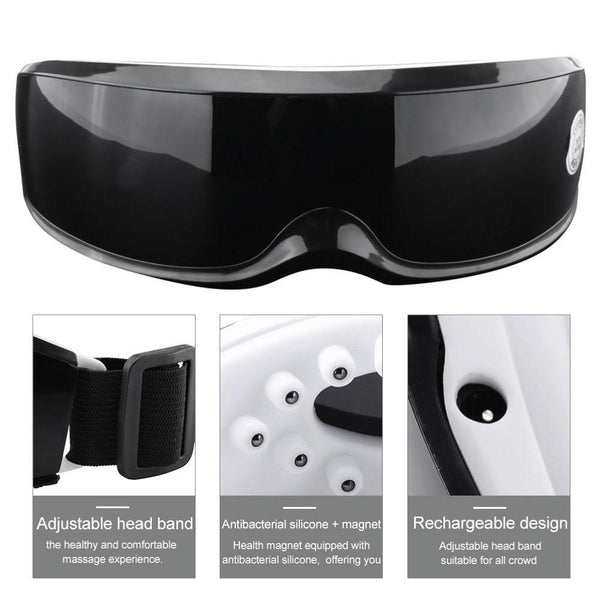 Orku Eye Care Massager Usb Rechargeable Wireless Pressure Vibration Electric Portable Massagers