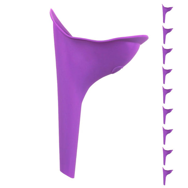 Social Hike 10X Female Portable Urinal Women Lady Pee And Stand For Travel Camping Outdoor Portable Toilets & Accessories