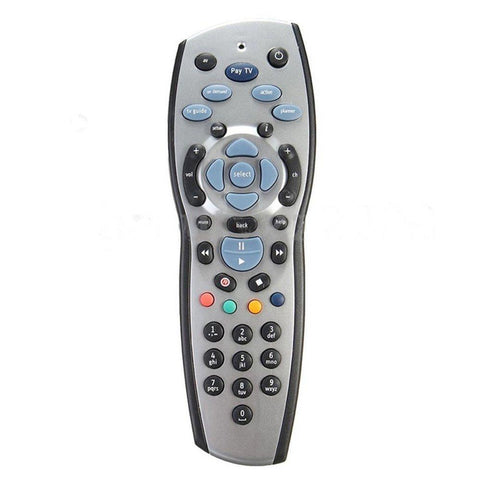 2X Foxtel Remote Control Replacement For Mystar Sky New Zealand - Silver