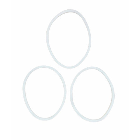 3X For Nutribullet Rubber White Seal - Gasket Ring 600 600W Blade And Cups