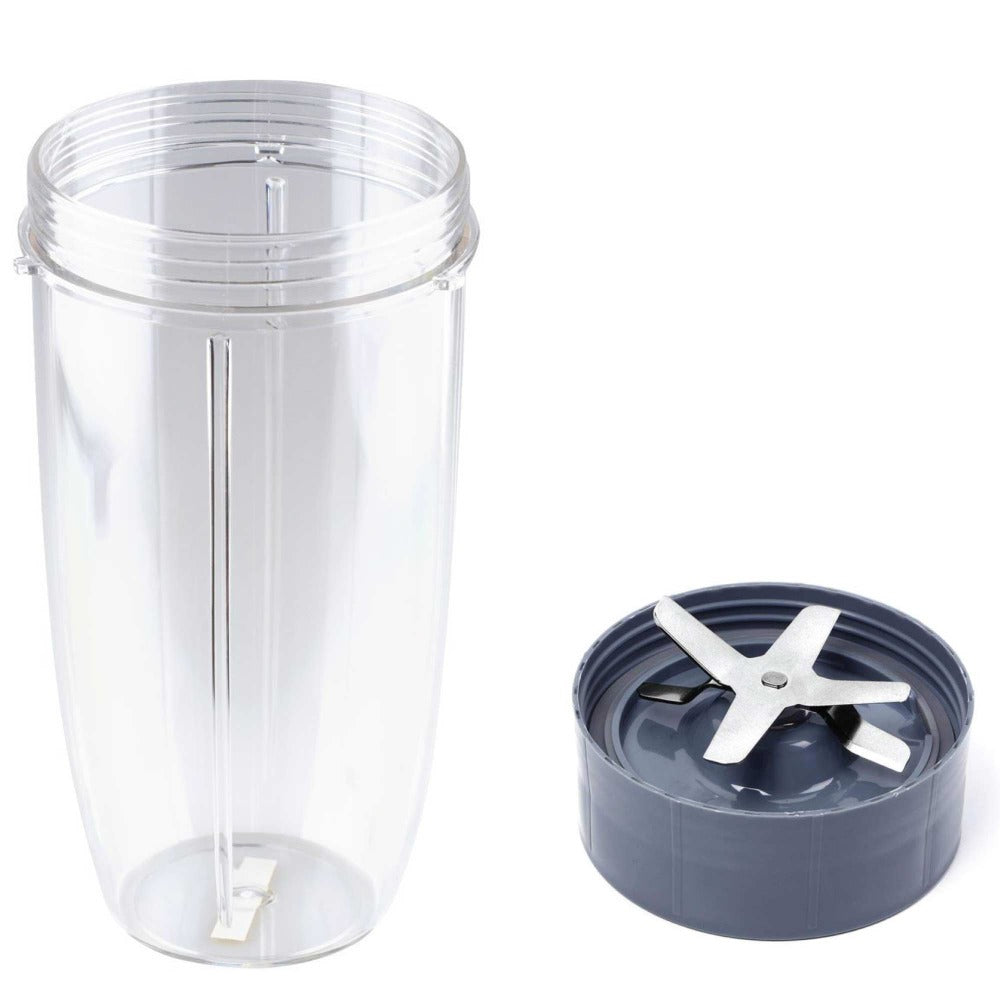 For Nutribullet Extractor Blade + Colossal Big Tall Large Cup 600 And 900 Models Countertop Blenders