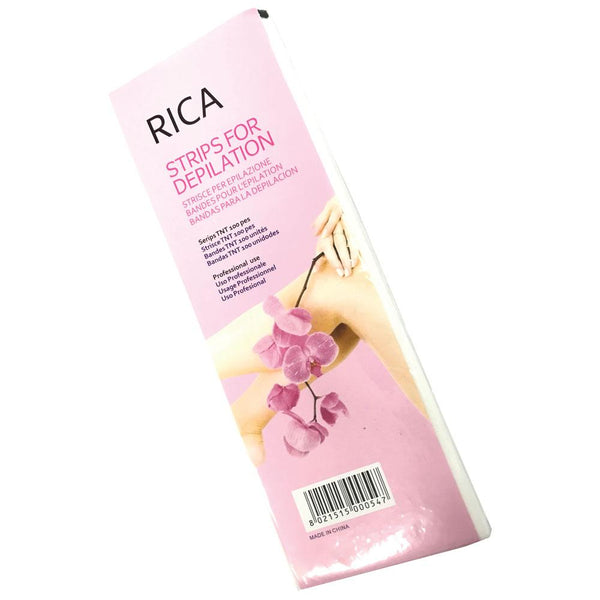 Ellie & Ruby 100X Pre Cut Strips Pack 70Gsm Non Woven Disposable Waxing Papers Waxing Supplies