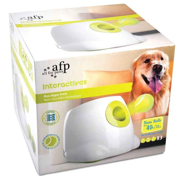 All For Paws Hyper Fetch Maxi Dog Ball Thrower Large Interactive Pet Toy Launcher Dog Toys