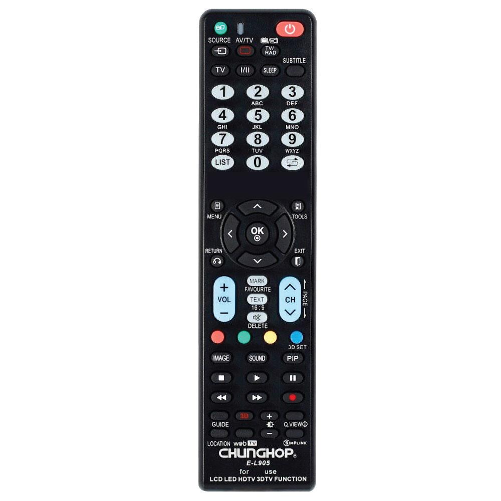 Chunghop Universal Tv Remote Control For Lg Smart Lcd Led Plasma Hdtv Uhd Tvs Remote Controls