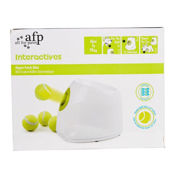 All For Paws Hyper Fetch Mini Dog Ball Thrower Small Interactive Pet Toy Launcher Dog Toys