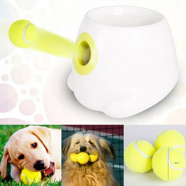 All For Paws Hyper Fetch Mini Dog Ball Thrower Small Interactive Pet Toy Launcher Dog Toys