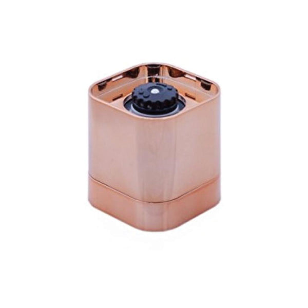 Orku Salt And Pepper Grinder 180Ml Glass Design + Rose Gold Bottle Manual Hand Mill Salt & Pepper