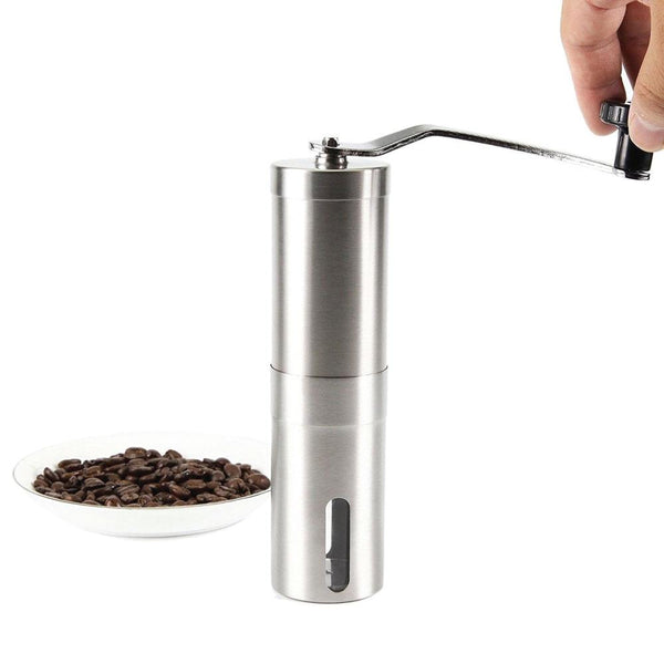 Orku Coffee Bean Grinder Stainless Steel Ceramic Burr Manual Hand Crank Nut Mill Coffee Grinders