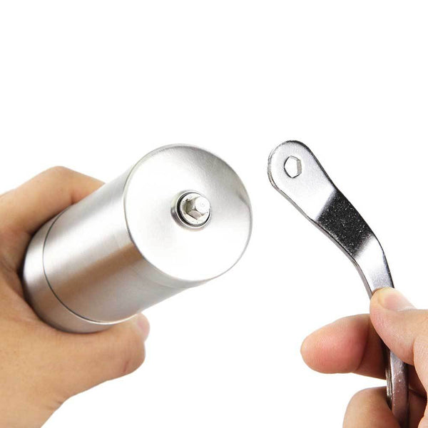 Orku Coffee Bean Grinder Stainless Steel Ceramic Burr Manual Hand Crank Nut Mill Coffee Grinders