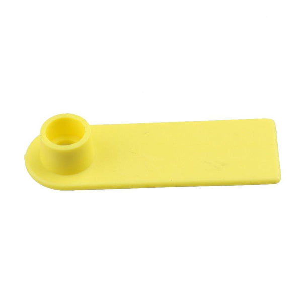 100X Cattle Ear Tags 5X2cm Set Mini Yellow Blank Pig Goat Livestock Label Livestock Ear Tags