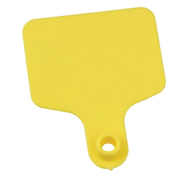 100X Cattle Ear Tags 6X7cm Set Medium Yellow Blank Cow Sheep Livestock Label Livestock Ear Tags