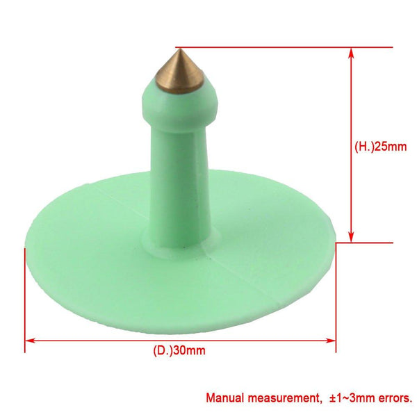 1 100 Cattle Number Ear Tags Set Round Green Pig Sheep Goat Livestock Label Livestock Ear Tags
