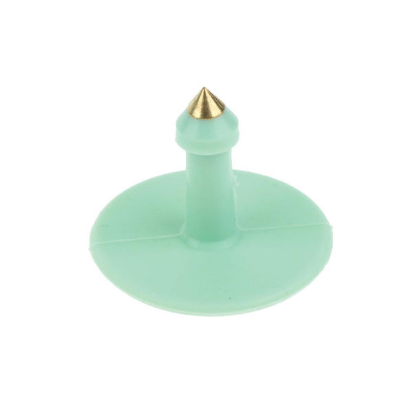 1 100 Cattle Number Ear Tag 6X7cm Set Medium Green Sheep Livestock Label Livestock Ear Tags