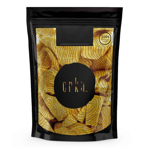 Orku 1Kg Pure Australian Beeswax Natural Blocks Unrefined Cosmetic Grade Candle & Soap Making Kits