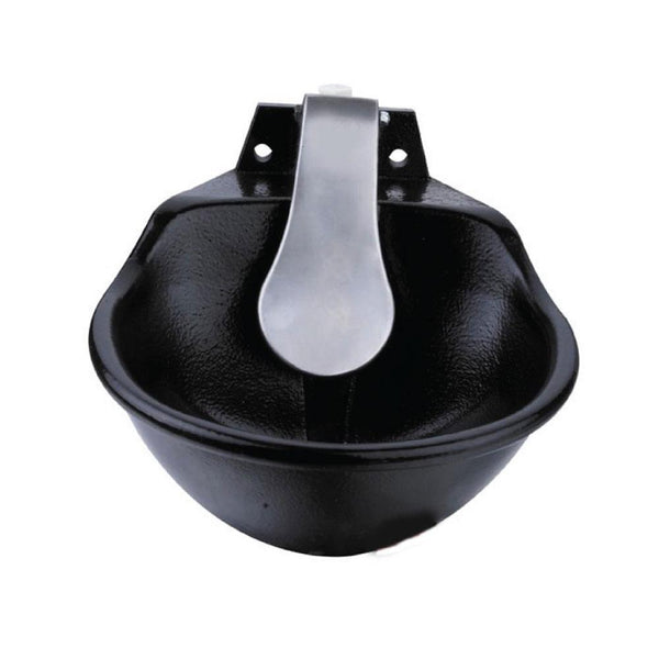 21.5Cm Cattle Drinking Bowl Iron Cast Mounted Automatic Water Cow Horse Trough Water Trough