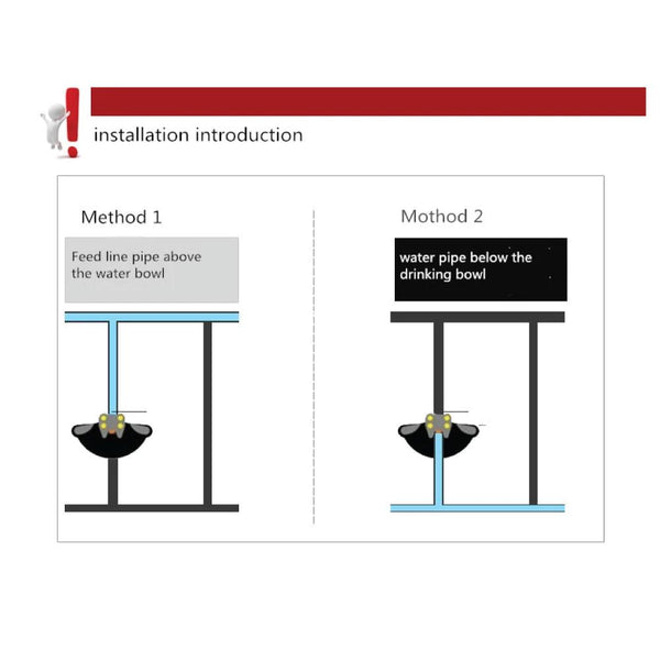 25Cm Cattle Drinking Bowl Iron Cast Mounted Automatic Water Cow Horse Trough Pet Chicken Supplies