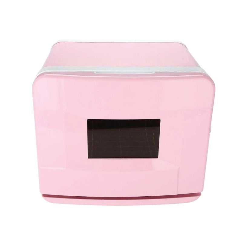 Orku 8L Pink Electric Towel Warmer Uv Steriliser Cabinet Small Hot Heater Sanitiser Salon Dryers & Steamers