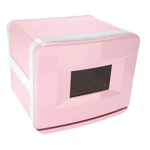 Salon Dryers & Steamers Orku 8L Pink Electric Towel Warmer Uv Steriliser Cabinet Small Hot Heater Sanitiser